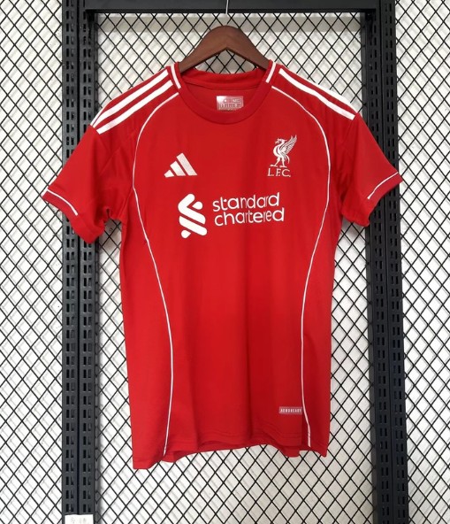 Liverpool Home Soccer Jersey 2025/26