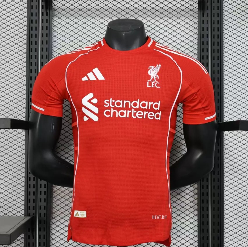 Liverpool Home Player Jersey 2025/26