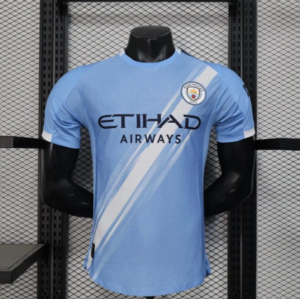 Man City Home Player Jersey 2025/26
