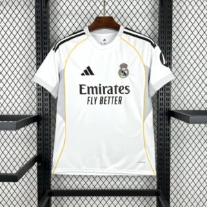 Real Madrid Home Soccer Jersey 2025/26