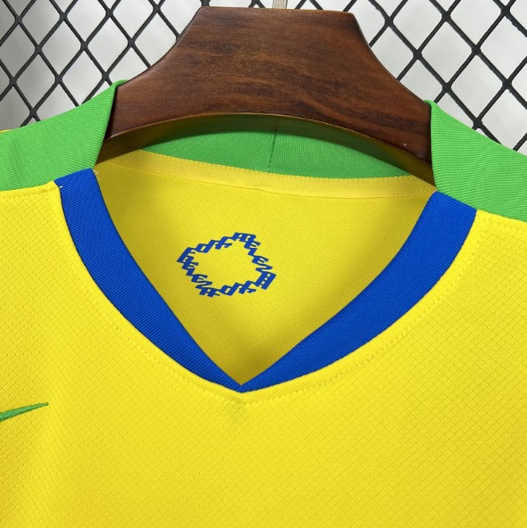 Brazil Home Soccer Jersey 2025/26 - Image 3